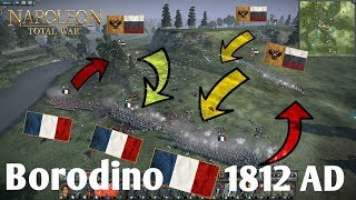 Napoleon Total War  Battle of Borodino 1812 Historical [upl. by Caruso]