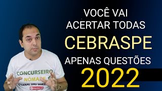 GABARITANDO INFORMÁTICA CEBRASPE APENAS QUESTÕES 2022  Nunca mais erre questões da CESPECEBRASPE [upl. by Forrest]