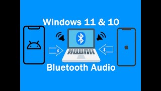 Stream Audio to Windows 11  10 PC via Bluetooth  iOS and Android [upl. by Gurias]