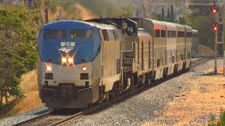 Amtrak GE Genesis P42DC Nathan K5LA Train Horn Compilation Part 2 [upl. by Dianemarie272]