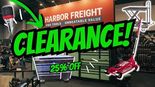 Harbor Freight CLEARANCE Deals harborfreight tools [upl. by Eiuqnimod]