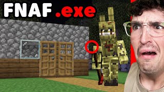 FNAFexe  Minecrafts Scariest Mod Lets survive it [upl. by Nylanna]