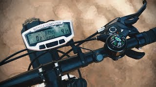 How to install Digital Speedometer in Fat Bike amp Mountain Bike Ferrari Fat Bike Bicycle Computer [upl. by Wahlstrom]