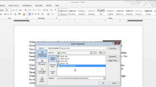 How to Insert Hyperlinks to Files on Your Computer in Microsoft Word [upl. by Sitrik]