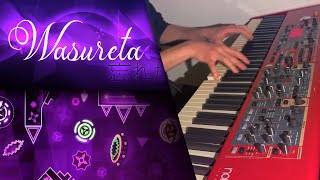 WASURETA Song ON PIANO  Kami no Kotoba by Luschka geometrydash [upl. by Bondon706]