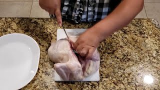 CORTE DE POLLO POLLADA– COMIDA PERUANA – Buen apetito con Susy Llerena [upl. by Clymer]