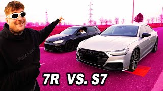 MEGNÉZZÜK MIT MEGY AZ AUDI S7 A GOLF 7R ELLEN 🔥🚀 [upl. by Hux]