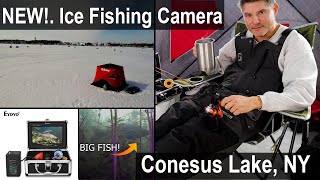 New Eyoyo Portable Ice Fishing Camera Conesus Lake NY 2021 [upl. by Cassell263]