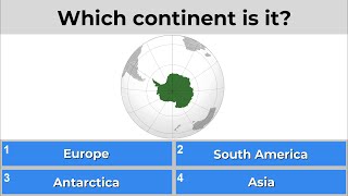 Quiz Oceans and continents [upl. by Delahk]