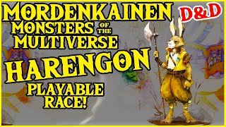 Harengon in Mordenkainen Presents Monsters of the Multiverse for Dungeons and Dragons [upl. by Hpotsirhc734]