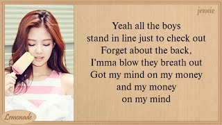 BLACKPINK WHISTLE Japanese Ver Easy Lyrics [upl. by Erick]