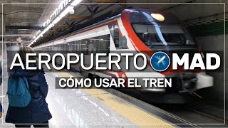 🚆 el tren del aeropuerto de MADRID  paso a paso 139 [upl. by Oscar]