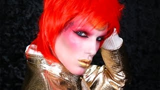 DAVID BOWIE “ZIGGY STARDUSTquot Makeup Tutorial [upl. by Eiba388]