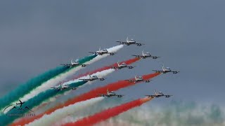 Frecce Tricolori Colorful Demo at Airventure 2024 [upl. by Bramwell952]