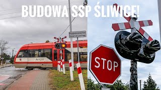 Modernizacja przejazdu kolejowego Śliwice  nowe SSP [upl. by Castara393]