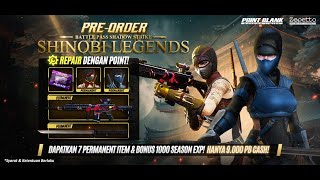 🔴 JANGAN LUPA PO BATTLEPASS SHADOW STRIKE  LIVE HARI KE TIGAPULUHENAM pointblank [upl. by Breh]