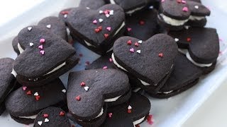 How To Make Homemade Oreo Cookies  Simply Bakings [upl. by Ranilopa]