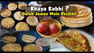 Gulab Jamun Paratha In Agra [upl. by Kerianne472]