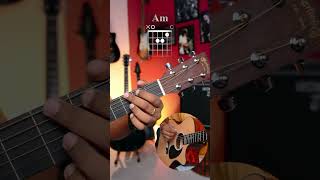 While My Guitar Gently Weeps Guitar Tutorial  Beautiful Guitar Chords guitarlesson guitar shorts [upl. by Anaugahs]