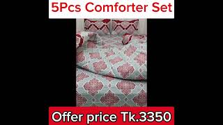 Premium Quality Comforter Set instyle [upl. by Ahsienahs697]