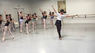 Miko Fogarty teaches quotEsmeralda Variationquot  San Jose Dance International 2018 [upl. by Brit]