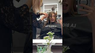 Meine Friseurin darf alles machen 💇🏼‍♀️ Ihr habt mich vor nem Pony bewahrt… 🤗 friseur haare [upl. by Rats615]