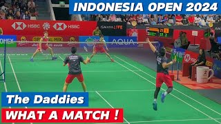 Mohammad AhsanHendra Setiawan vs Liang Wei KengWang Chang  Indonesia Open 2024 Badminton [upl. by Nal]