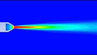 ANSYS Fluent Axisymmetric Jet Nozzle  Compressible Flow Tutorial with NASA Validation 2020 [upl. by Noletta]