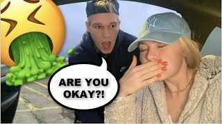 Getting CAR SICK Prank On BOYFRIEND [upl. by Voletta]