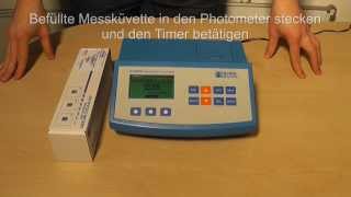 Multi Range Photometer HI 8320302 Nitritmessung [upl. by Yremogtnom]