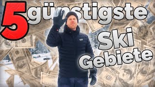 Die 5 günstigsten Skigebiete der Alpen [upl. by Adrial]