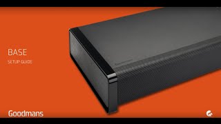 Goodmans BASE All in One Sound System  Setup Guide [upl. by Kenwee78]