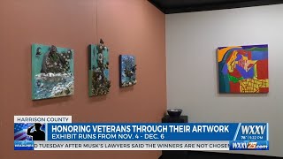 MGCCC students honor veterans through their artwork [upl. by Beverley]