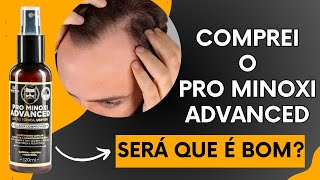 Pro Minoxi Advanced Serum de Crescimento Barba Cabelo e Sobrancelha EFICÁCIA COMPROVADA [upl. by Terpstra]