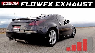 200308 Nissan 350Z 35L  Flowmaster FlowFX Catback Exhaust System 717782 [upl. by Anelas]