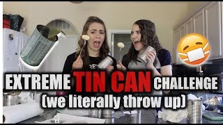 EXTREME TIN CAN CHALLENGE WATCH TILL THE END [upl. by Otrebogad]