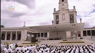 Messe célébrée par le Pape François et Canonisation de François et Jacinthe [upl. by Anerda]