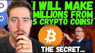 TOP 5 CRYPTO TO BUY NOW YOU LITERALLY HAVE 4 HOURS [upl. by Ilellan654]