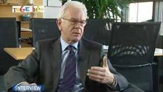 EuroNews  FR  Interview Hans Gert Poettering [upl. by Innek231]