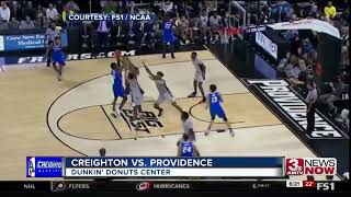 Creighton basketball defeats Providence in BIG EAST opener [upl. by Amadus]