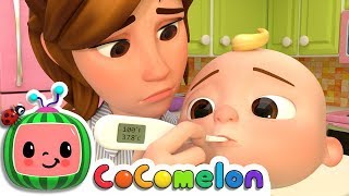 Sick Song  CoComelon Nursery Rhymes amp Kids Songs [upl. by Aneis]