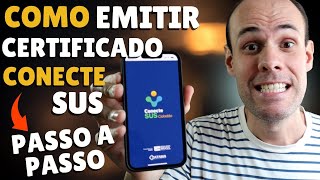 Como emitir o certificado de Vacinação do Cenecte SUS e TRADUZIR para inglês  Passo a Passo [upl. by Sidnac516]