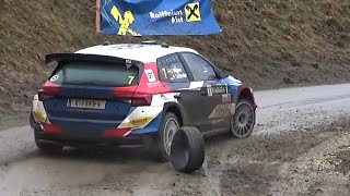 Jänner Rallye 2024 Day 2 HighlightsMistakes [upl. by Aicre]