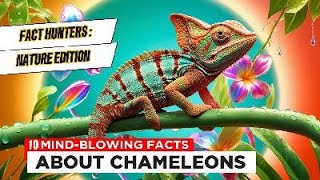 10 MindBlowing Facts About Chameleons naturefacts chameleons reptiles [upl. by Einafpets]