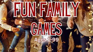 FAMILY CHRISTMAS PARTY GAMES  FUN AND HILARIOUS GAMES FOR ALL AGES [upl. by Ettenyar]