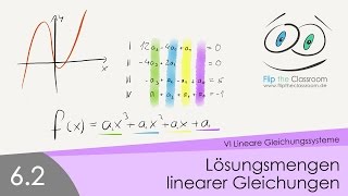 62 Lösungsmengen linearer Gleichungssysteme [upl. by Enitsenre203]