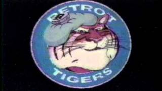 Tiger meow after dh loss to Cleveland in August 1987wmv [upl. by Anthony]