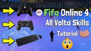 Fifa Online 4  ALL VOLTA SkillsTricks Tutorial ► KeyboardXboxPS4 English [upl. by Akinhoj]