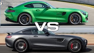 Mercedes AMG GT R vs Mercedes AMG GT S [upl. by Akapol]