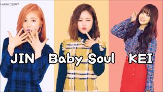 Lovelyz Baby Soul Kei Jin  Morning Star 새벽별 eng sub  romanization  hangul HD [upl. by Shelbi]